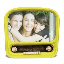 Cadre à photo poste de radio vintage