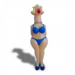 Antistress figurine femme qui glousse