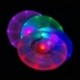 Frisbee lumineux 7 couleurs en plastique