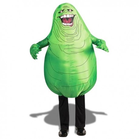 Costume gonflable de gros monstre vert