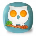 Moule hibou pour œuf sur le plat