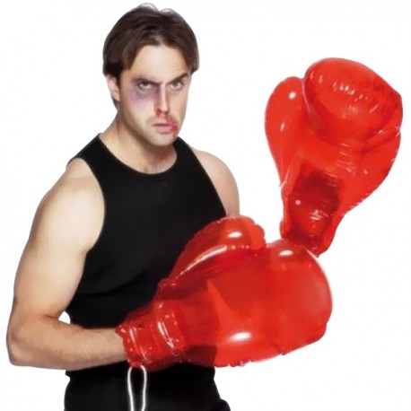 Gants de boxe gonflables déguisement