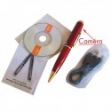 Stylo rouge caméra espion 4Go