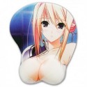 Tapis de souris sexy 3D blonde en lingerie 