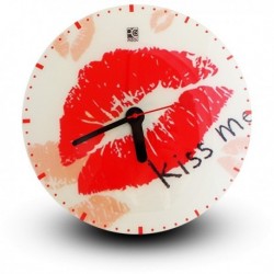 Horloge murale kiss me
