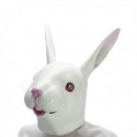 Masque de lapin blanc