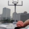 Panier de basket miniature à jouer