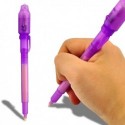 Stylo UV à encre transparente