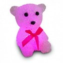 Ourson lumineux multicolore
