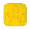 Tampon toast portrait d’Homer Simpson