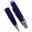 Stylo bleu avec caméra espion 4Go