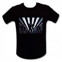 T-shirt LED interactif avec image de danseurs