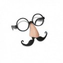 Masque à lunettes, nez et moustache assortis