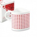 Tasse thermique cœurs en I love You