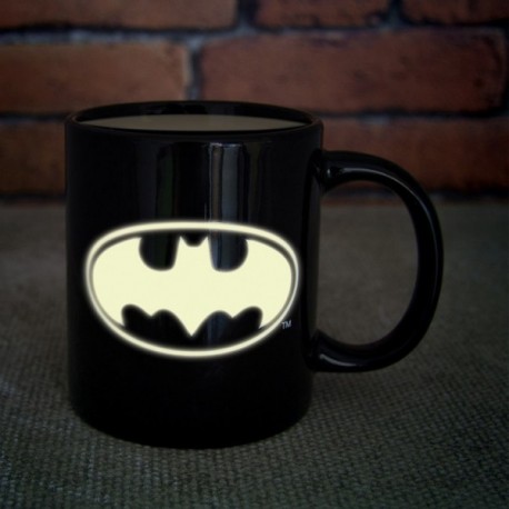 Mug en céramique logo Batman Phosphorescent