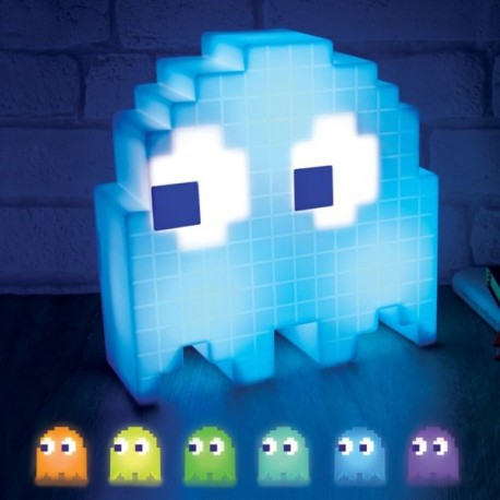 Lampe Usb Fantôme Pac-Man multicolore