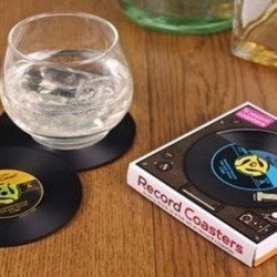 Dessous de verre disque vinyle (lot 2)