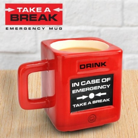 Mug « En cas d'urgence, prenez une pause »