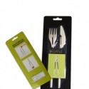 Paire de baguettes couteau et fourchette