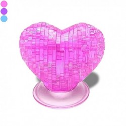 Puzzle cœur en 3D