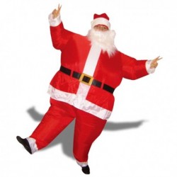 Costume gonflable de Père-Noël 