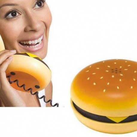 Téléphone en forme de hamburger 