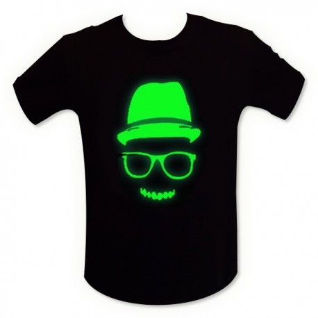 T-shirt phosphorescent mec cool