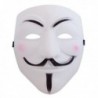 Masque blanc « Anonymous »