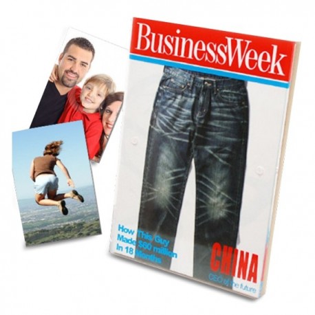 Cadre photo première page du magazine BUSINESS Week