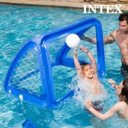 Cage gonflable avec ballon pour partie de foot aquatique