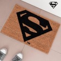 Paillasson au logo Superman noir