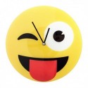 Horloge murale Smiley farceur