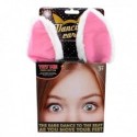 Oreilles blanches dansantes de lapin 