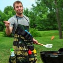 Tablier de cuisine pour barbecue à poches multiples