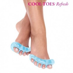 Séparateurs d’orteils fait en gel de silicone pour massage des pieds