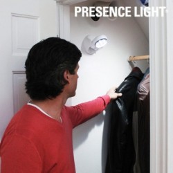 Lampe d’appoint LED avec détecteur de mouvement 
