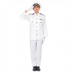 Costume de déguisement pour homme Officier de la Marine 