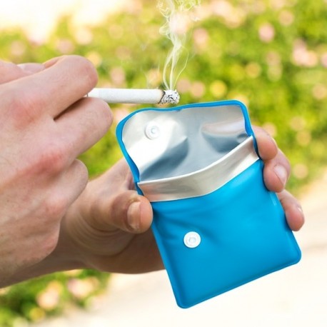 Cendrier de poche anti odeur et résistant à la chaleur