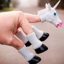 Marionnette licorne pour Doigts