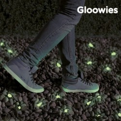 Paquet de 100 galets fluorescents solaires
