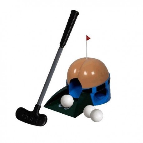 Jeu de golf miniature avec trou en forme de fesses