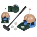 Jeu de golf miniature avec trou en forme de fesses