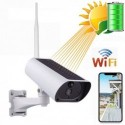 Caméra de surveillance Wifi et IP pour extérieur solaire avec détection de mouvement 