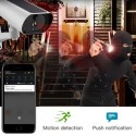 Caméra de surveillance Wifi et IP pour extérieur solaire avec détection de mouvement 