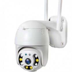 Camera de surveillance rotative IP et Wifi 1080P pour extérieur vision de nuit