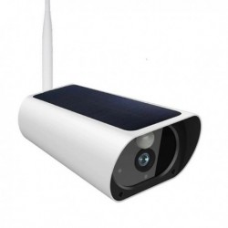 Caméra de surveillance solaire à vision nocturne Carte SIM 3G et 4G Zoom X4
