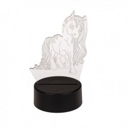 Veilleuse Licorne 3D: Lampe Magique avec Changement de Couleur - Féerie dans la Chambre