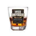 Verre à whisky pour anniversaire 