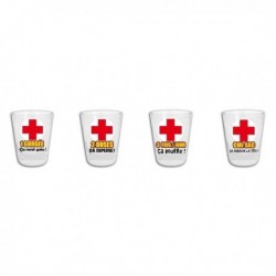 Verres shooters urgence médicale 