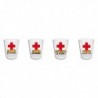 Verres shooters urgence médicale 